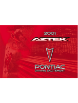 Pontiac 2001 Aztek Owner's manual