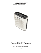 Bose SoundLink Colour Owner's manual