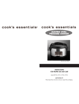 Cook's essentials 99721 Instructions For Proper Use And Care Manual