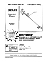 Craftsman 358.798470 User manual