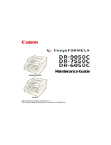 Canon DR 7550C - imageFORMULA - Document Scanner Maintenance Manual