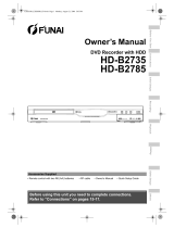 Funai HD-B2735 Owner's manual