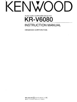 Kenwood KR-V6080 User manual