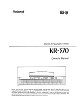 Roland KR-370 Owner's manual