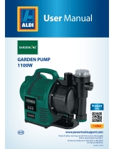 ALDI Gardenline 1100W Water Pump User manual