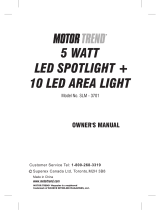 Motor Trend SLM - 3701 Owner's manual