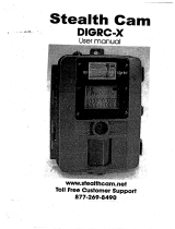 Stealth Cam DIGRC-X User manual