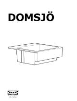 IKEA DOMSJO Installation Instructions Manual