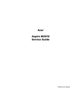 Acer Aspire M3970 User manual