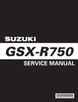 Suzuki GSX-R750 User manual