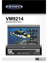 Jensen VM9214 Operating Instructions Manual