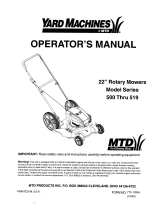 Yard Machines 11A-503F800 User manual