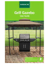 Gardenline Grill Gazebo User manual