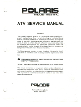 Polaris Scrambler User manual