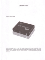 Mini HD Media Box User manual