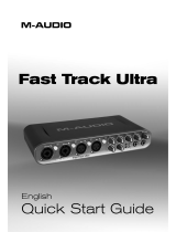 M-Audio Fast Track Ultra Quick start guide