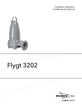 FLYGT 3202 Installation, Operation and Maintenance Manual