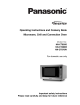 Panasonic NN-CT870W Operating Instructions And Cookery Book