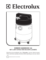 Electrolux Wet-Dry VAC Owner's Handbook Manual