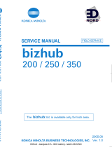 Konica Minolta BIZHUB 350 User manual