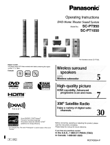 Panasonic SB-HF1050 Operating Instructions Manual