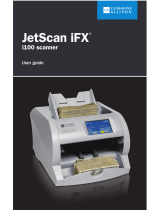 CUMMINS ALLISON JetScan iFX i100 User manual