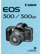 Canon EOS 500 N QD Instructions Manual