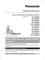 Panasonic KX-TG465SK Operating Instructions Manual