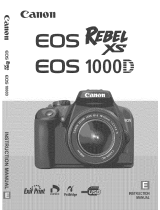 Canon EOS REBEL XS User manual