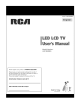 RCA LED19B30RQ User manual