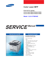 Samsung CLX2160N - Color Laser - All-in-One User manual
