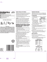 Duracell CEF15NC User manual