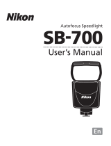 Nikon Speedlight SB-700 User manual
