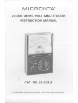 Micronta 22-201U User manual