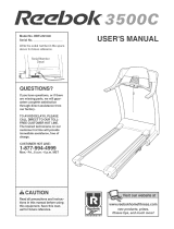 Reebok 3500C User manual