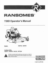 Ransomes 728D 936705 Owner's manual