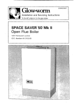 Glow-worm Space saver 50 Mk II Installation And Servicing Instructions