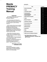 Mazda premacy Training manual