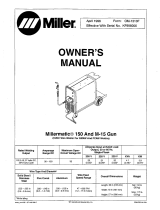 Miller Electric Millermatic 150 Owner's manual