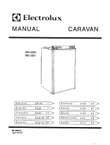 Electrolux CARAVAN RM 4360 Operating instructions