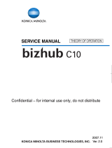 Konica Minolta BIZHUB C10 User manual