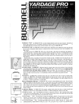 Bushnell Yardage Pro 20-0500 User manual