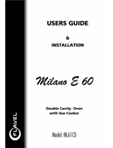 Flavel Milano E60 Users Manual & Installation