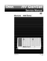 Onan MicroLite 4000 Series User manual
