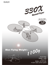 GAUI 330X Quad-Flyer User manual