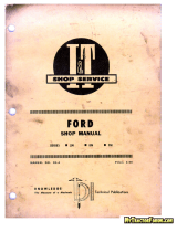 Ford 2N-2NAN Shop Manual