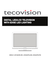 Tecovision LED22AFRLLBB User manual