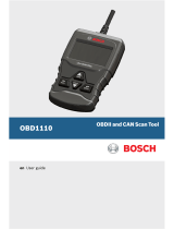 Bosch OBD1110 User manual