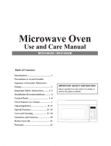 Magic Chef MCO165UB User manual