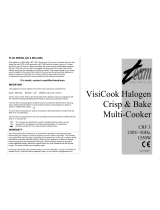 Team VisiCook Halogen CRF 3 User manual
